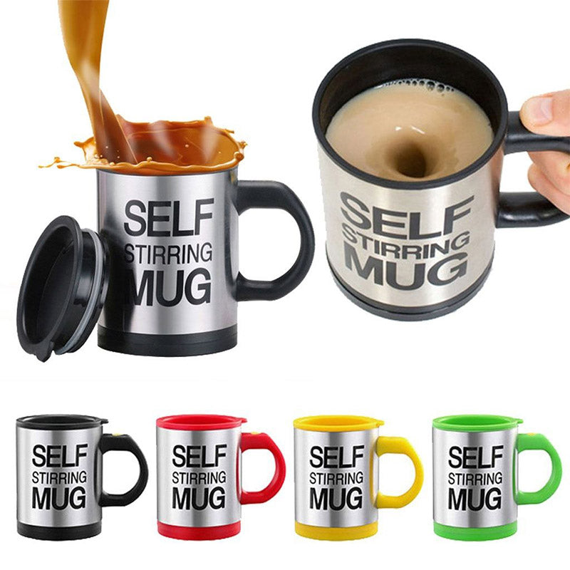 Auto Stir Coffee Travel Mug