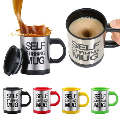 Auto Stir Coffee Travel Mug