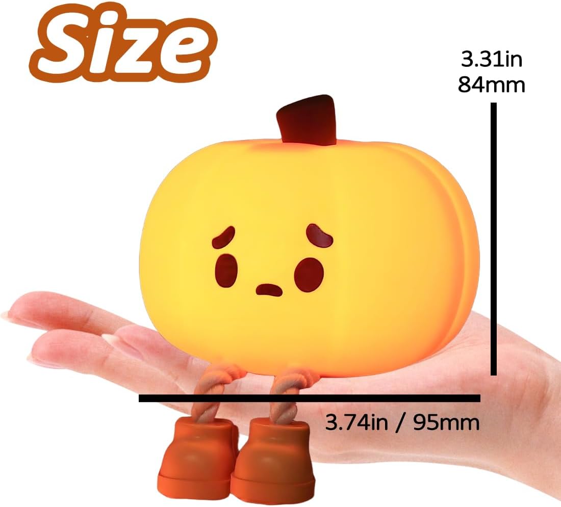 Grinning Pumpkin Night Light