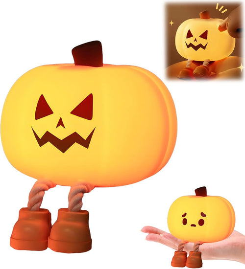 Grinning Pumpkin Night Light
